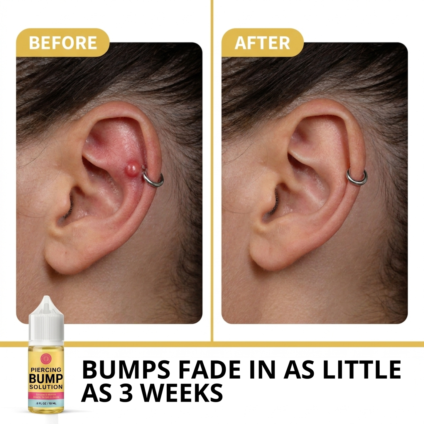 Bumpless Piercing Bump Oil
